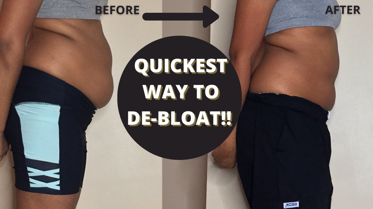 REDUCE BLOATING IN ONE SIMPLE STEP | how I quickly reduced bloating