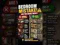 Bedroom Mistake 😱🔥😱🔥😱#interior #interiordesign #viral #video #shorts #short #reels #youtube #yt