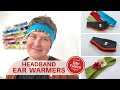 DIY FLEECE HEADBAND | EAR WARMERS