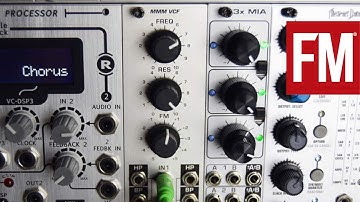 Modular Monthly: Stereo filtering with the Happy Nerding MMM VCF