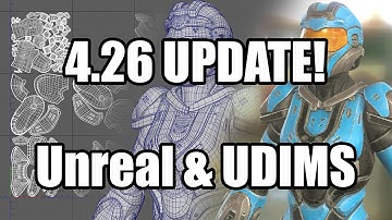 Unreal Engine and UDIM (UNREAL 4.26) UPDATED!!!!! Learn in 5 Min!