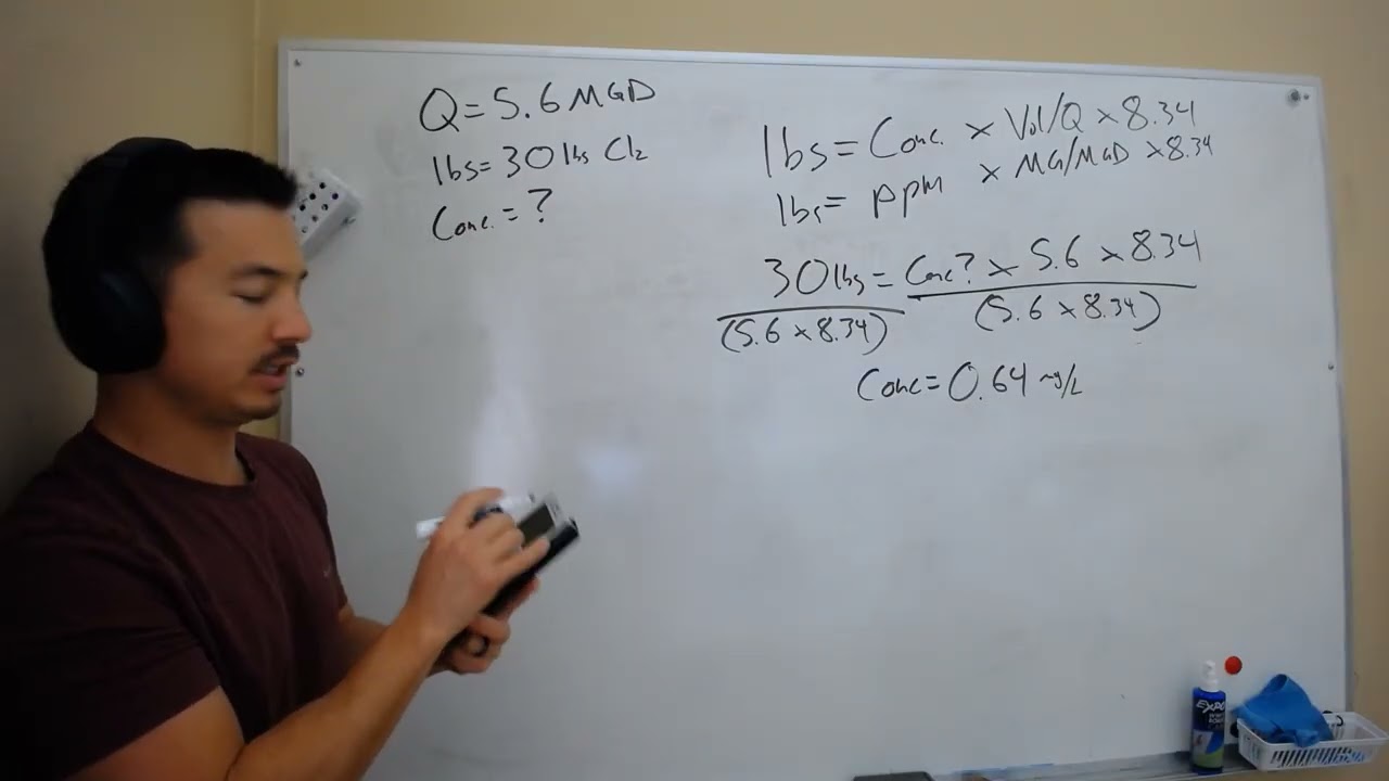 Water Math: Calculating Concentration with the Pounds Formula