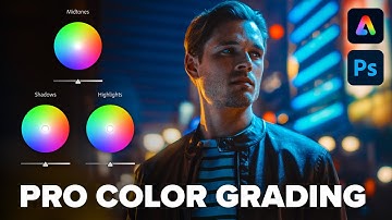 Color Grading Like A Pro | Adobe Photoshop Bootcamp