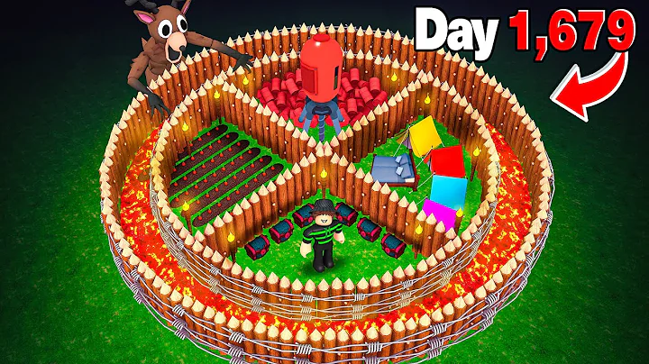 I Built An IMPOSSIBLE TRAP BASE In 99 Nights In The Forest!