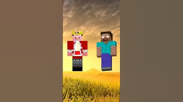 Herobrine Vs Technoblade #shorts #herobrine #mobs #minecraft