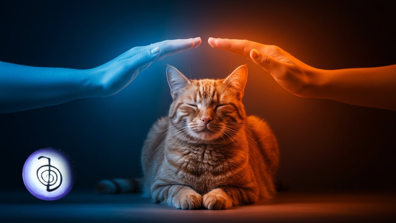 Música Reiki Para Gatos Doentes | Cura e Alívio Imediato com Reiki! 🎶