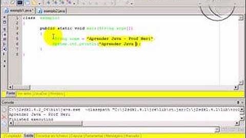 Aprendendo Java - video aula 3 Atributos