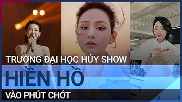 Trường đại học ở TPHCM hủy show Hiền Hồ phút chót do sinh viên phản ứng dữ dội | VTC Tin mới