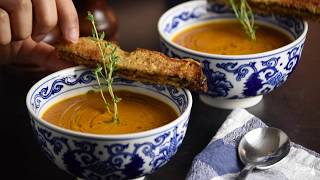 Roasted Tomato Soup || شوربة الطماطم المشوية