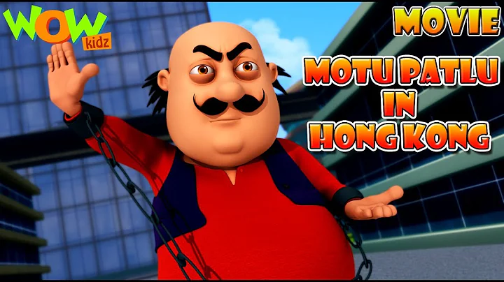 Motu Patlu Cartoons In Hindi |  Animated movie | Motu Patlu in Hong Kong | Wow Kidz