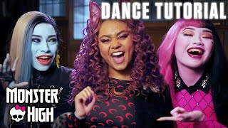 Three Of Us Lip Sync &amp; Dance Tutorial 💃 Monster High: The Movie | Monster High