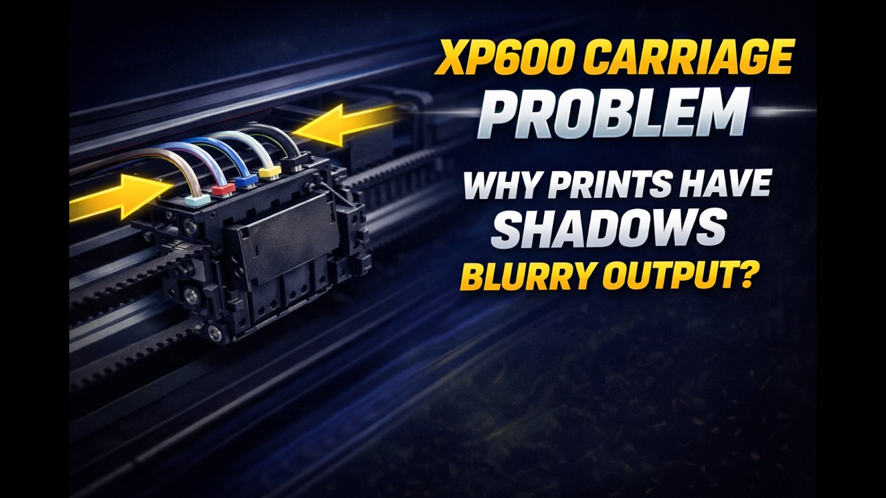 XP600 Alignment Part 3: DC Motor & Carriage Accuracy