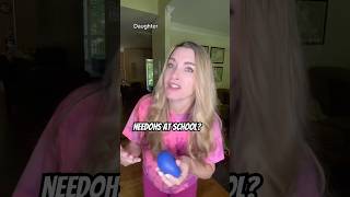 NEEDOHS TO SCHOOL? Pt 1: WHAT COULD GO WRONG😬 #needoh #momlife #parenting #funny