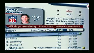 Madden 2002 S04 S05 Part 3 Free Agency