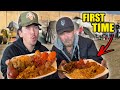 Homeless Cowboy Eats INDIAN Food For The First Time...