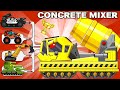 Monster tank concrete mixer vs mega tank   cartoons about tanknina tank cartoon