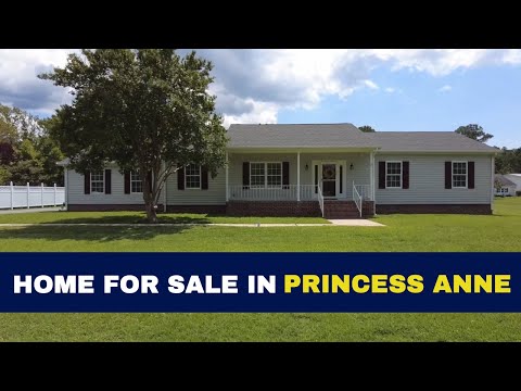 27147 Oriole Rd, Princess Anne, MD home video tour
