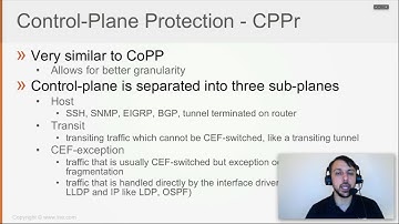 78  Control Plane Protection   CPPr (CCNA SEC 210-260)