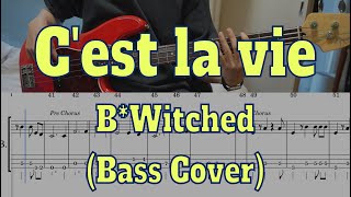 B*Witched - C'est la vie(Bass cover + Tabs)