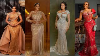Stunning Dinner Lace Gowns Every Lady Needs