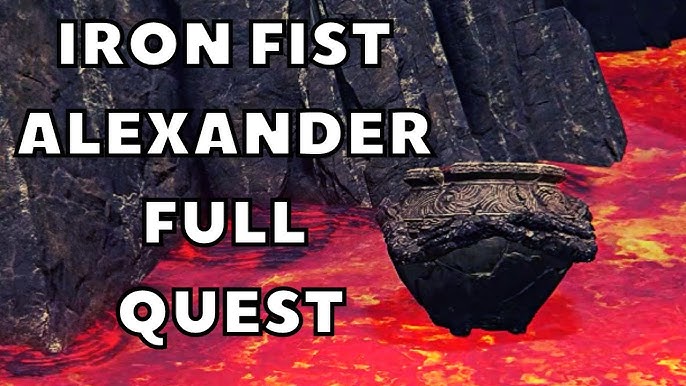 Elden Ring - Full Iron Fist Alexander Warrior Jar quest guide