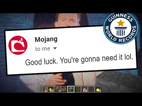 Mojang Dared me to Break this Minecraft World Record...