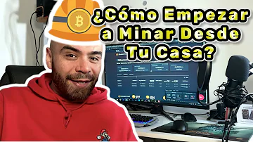 ¿Cómo empiezo a minar criptomonedas en casa?