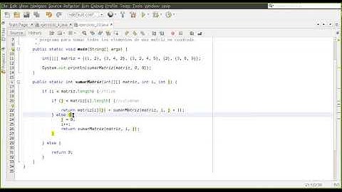 recursividad y matrices