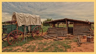 3 Weeks Building A Cozy Cowboy Cabin (No Talking, DIY, ASMR)