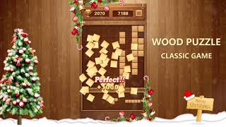 🎄 Merry Christmas!  Wood Block Puzzle Hopes You Have A Nice Day! 🎉 screenshot 1