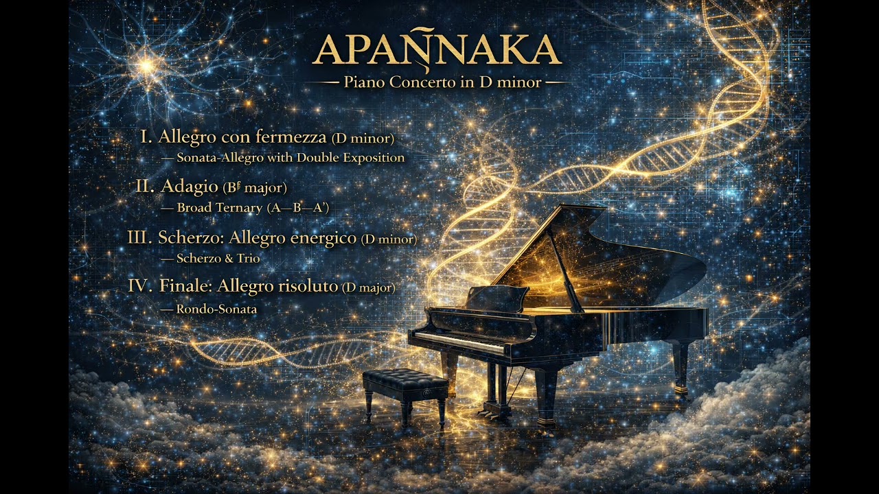 APAṆṆAKA | D minor Piano Concerto — 베토벤·브람스 계보의 순수 협주곡