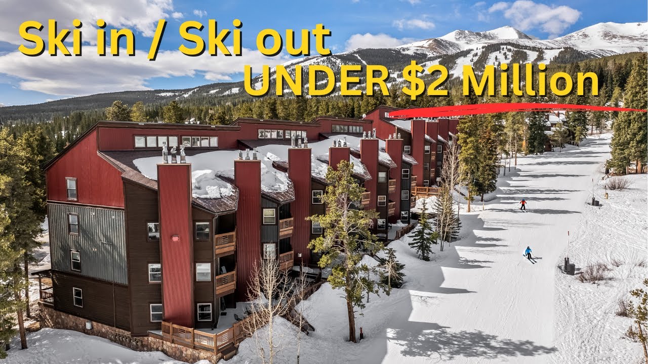 Inside a Ski in/Ski out Penthouse Condo for UNDER $2 MILLION in Breckenridge, Colorado