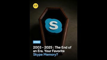 Goodbye #Skype | End of an Era for Video Calls | #Microsoft Shuts Down Skype Forever ! #TechNews