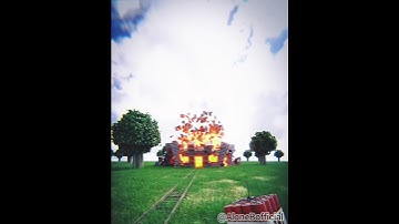 Minecraft TNT RTX 150% Realistic Explosion ?