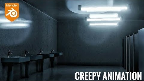 creepy realistic animation || blender 2.83 evee || A horror animation film