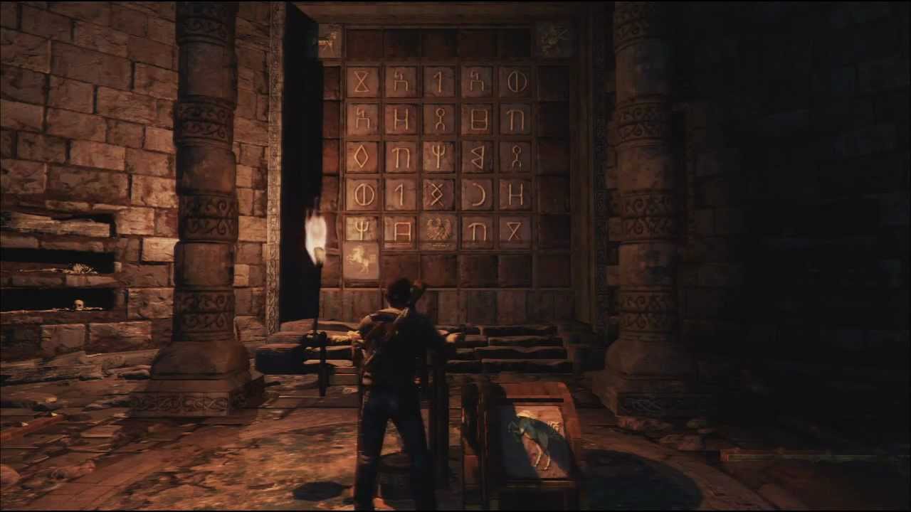 Uncharted 3 La Traición de Drake - Puzle Château nº 3 - YouTube