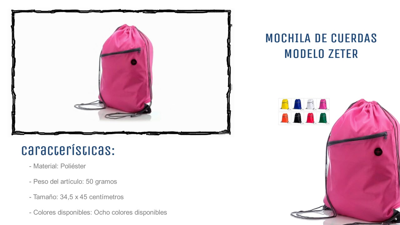 mochilas personalizadas baratas