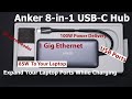 Anker 8 in 1 USB Hub and Docking Station