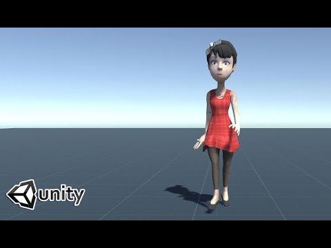 Projet en cours UNITY Animation de personnage a la troisième personne - YouTube