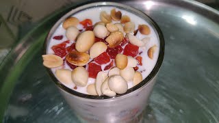atukulu milk recipe in Telugu - poha milk in Telugu - aval milk - atukulu / poha Milkshake in Telugu