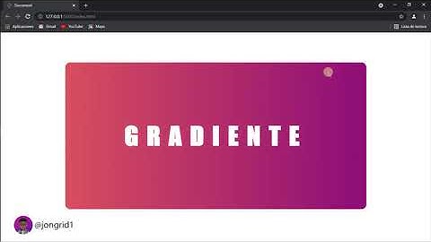 Como hacer una animación de fondo gradiente con HTML y CSS.