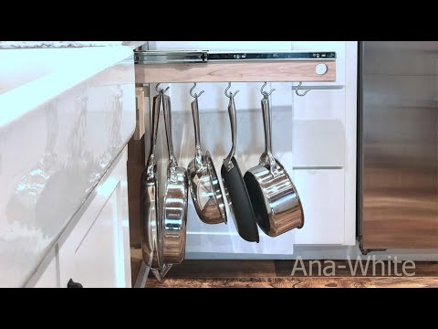 Pull Out Pot And Pan Organizer Youtube