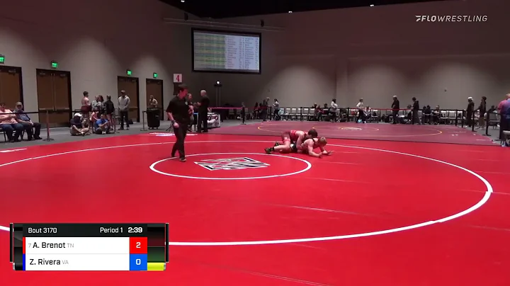170 Lbs Quarterfinal - Aidan Brenot, TN Vs Zachary...