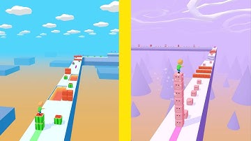 Cube Surfer - All Levels Gameplay Walkthrough Android, iOS  || B8 Gamer