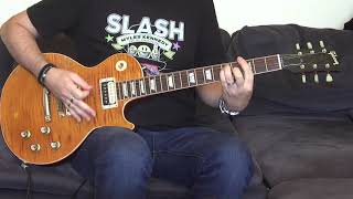 Guns N' Roses - Nightrain (guitar cover) with Gibson Slash AFD Aged & Signed!!