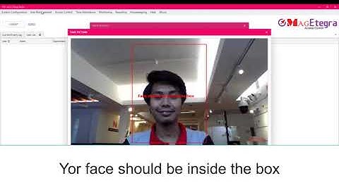 How to enroll face recognition for a single user