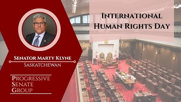 Senator Klyne highlights International Human Rights Day - December 10, 2025 (English feed)