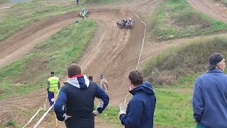 Crash Boukal-Vitoň, sidecarcross Mohelnice 29.4.2023