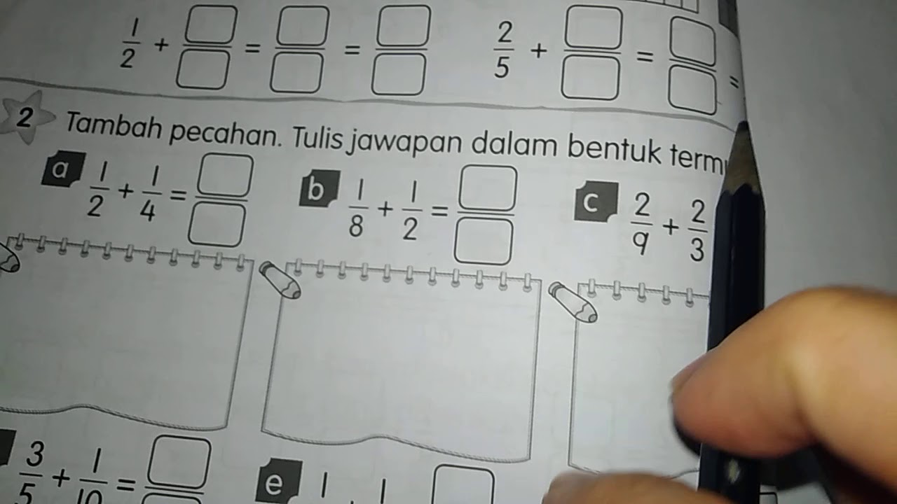 Jawapan buku aktiviti matematik tahun 3