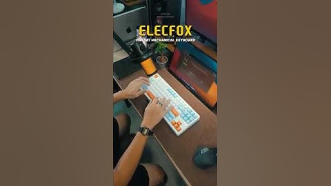 Elecfox Linky87 Mechanical Keyboard #elecfox #elecfoxlinky87 #keebs #mechanicalkeyboards